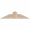 Ekena Millwork Portland Smooth Timber Gable Bracket, Douglas Fir, 36"W x 9"H x 3 1/2"D x 5 1/2"F, 6/12 Pitch GBW036X09X0406POR00SDF - alternate 1